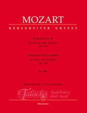 CONCERTO IN D MINOR NO. 20  KV 466